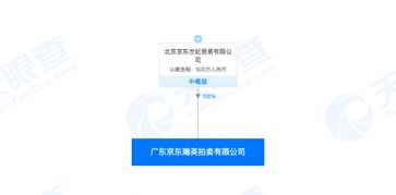 京东成立拍卖公司，注资500万开拓信息咨询服务新市场